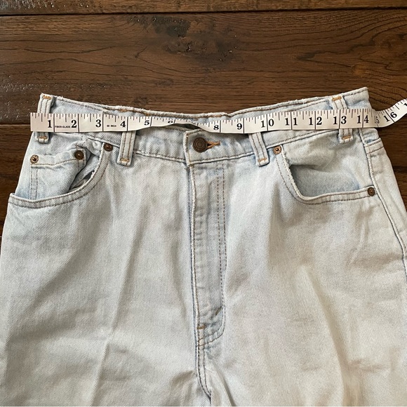 Levis Vintage 531 Made in Canada Jeans leather patch blue denim 90s 80 70 unisex - Picture 15 of 16